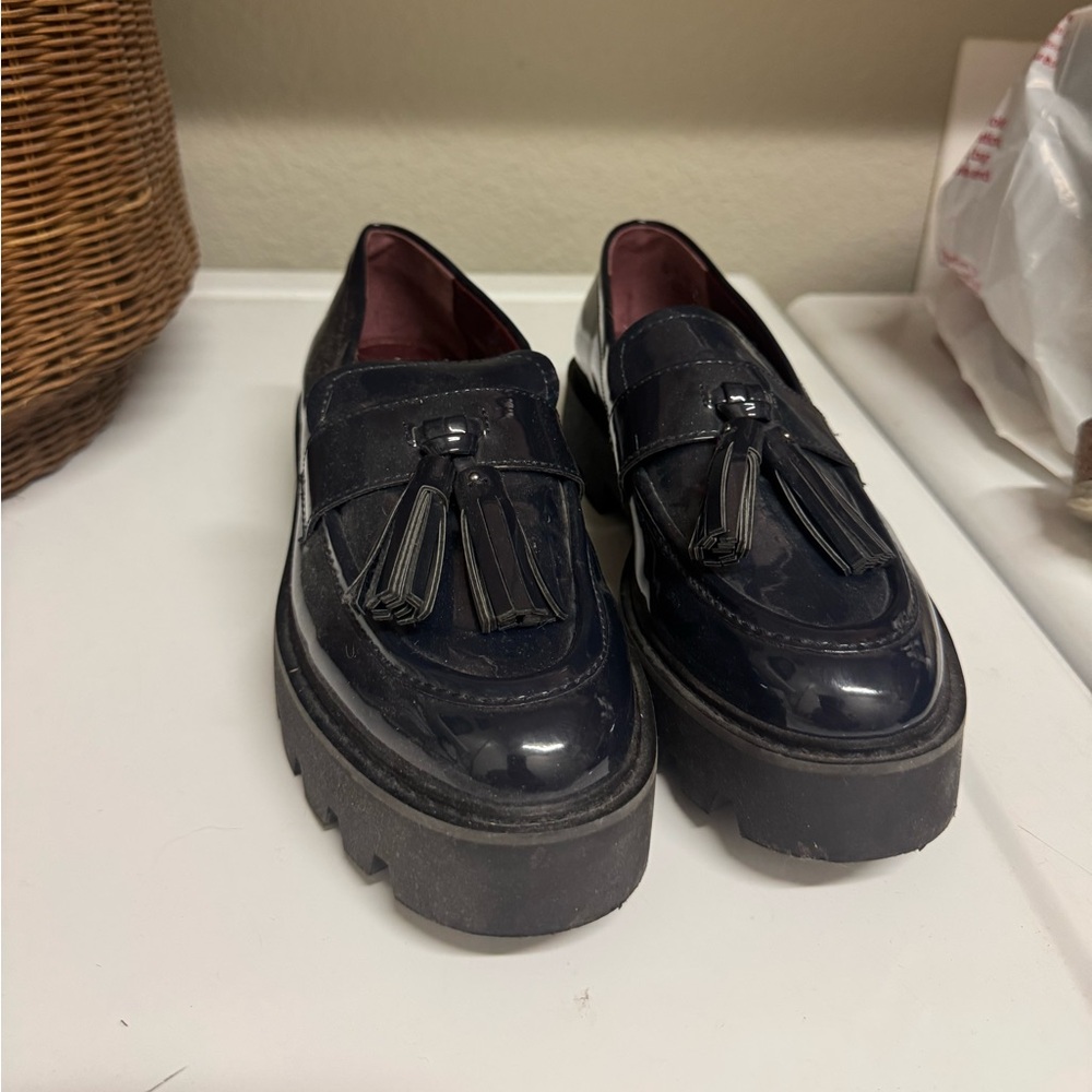 Sarto dark blue Tassel Loafers